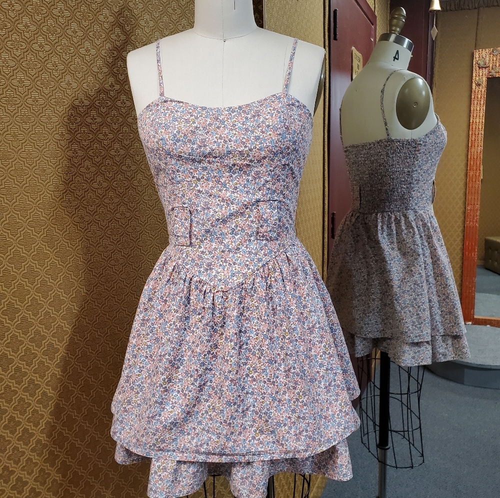 Floral vintage-style Dress